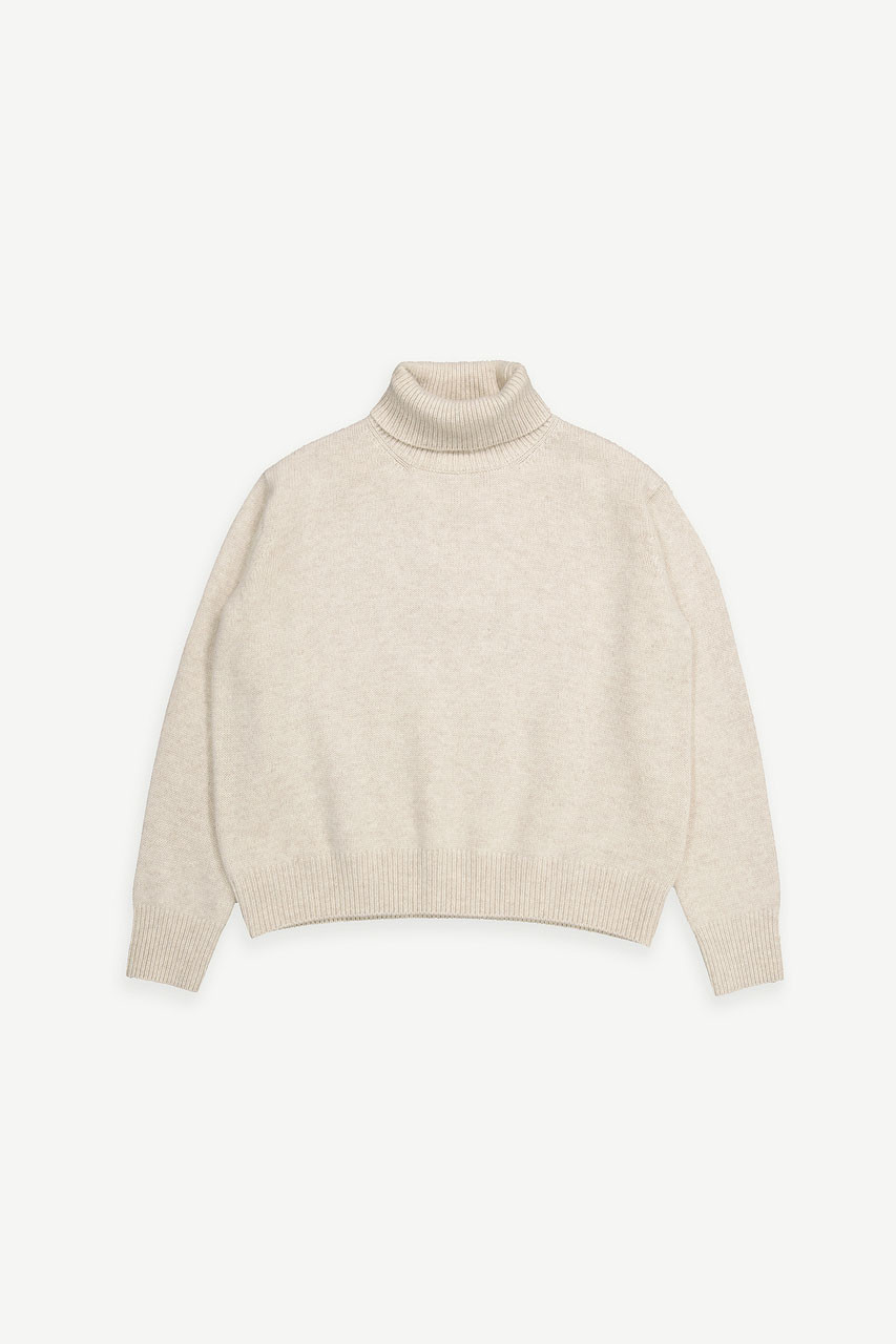 Jane Turtleneck Jumper, Oatmeal