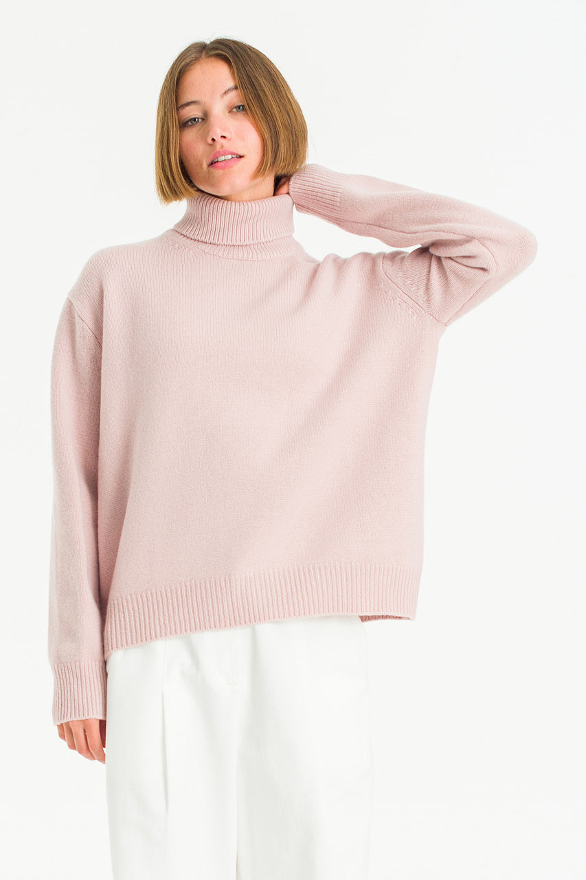 Jane Turtle Neck Jumper, L.Pink