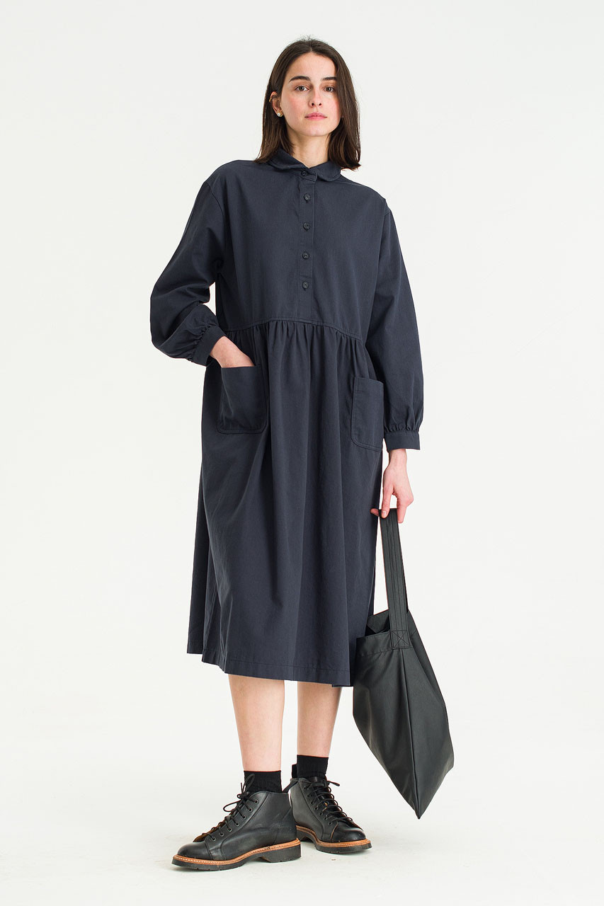 Ella Twin Pocket Dress, Navy