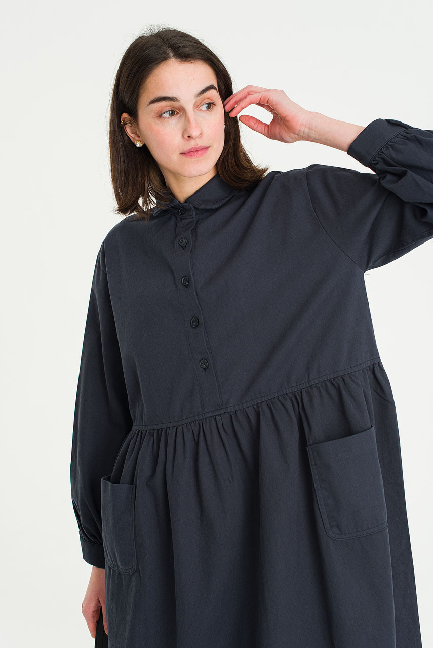 Ella Twin Pocket Dress, Navy