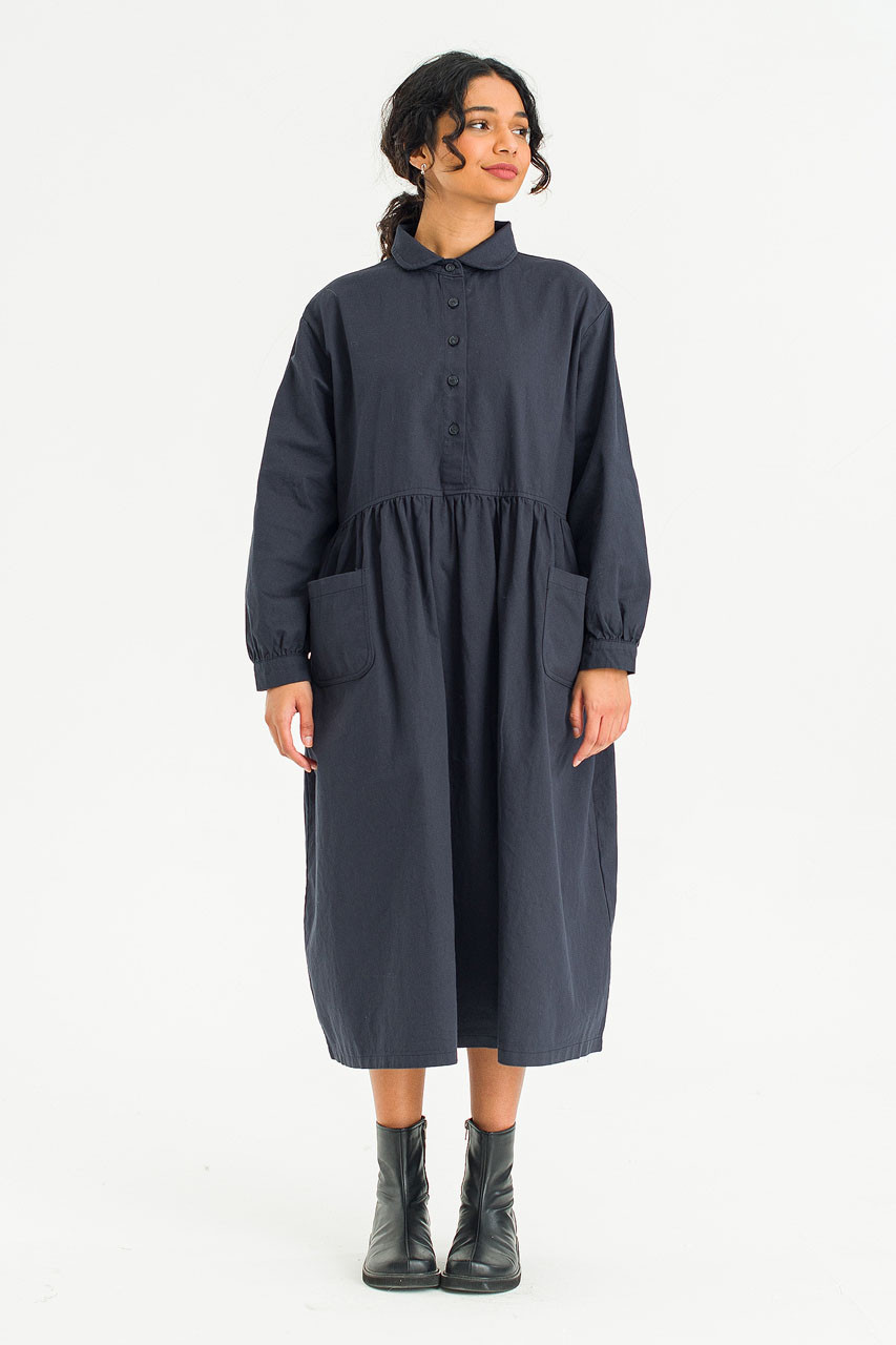 Ella Twin Pocket Dress, Navy
