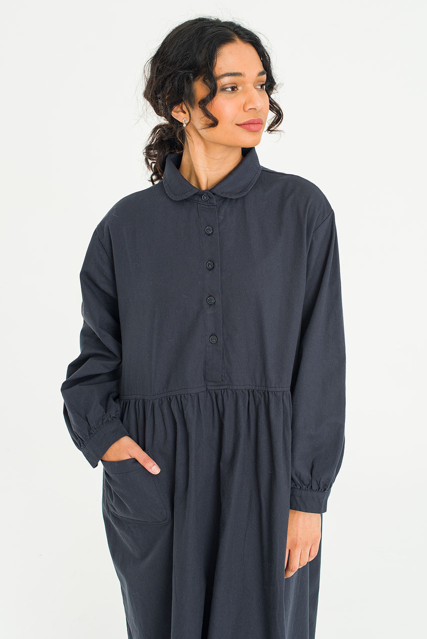 Ella Twin Pocket Dress, Navy