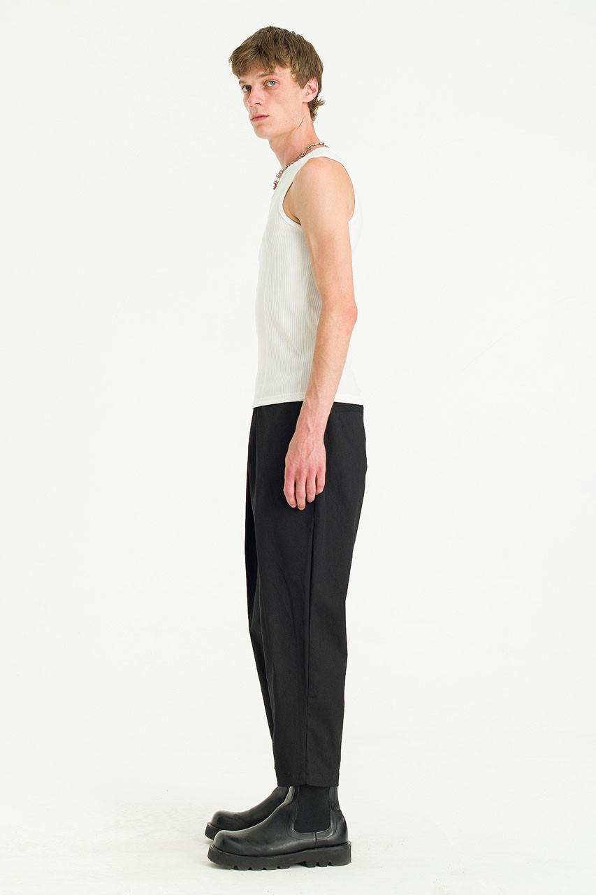 Menswear | Lightweight Wrap Pants, Black