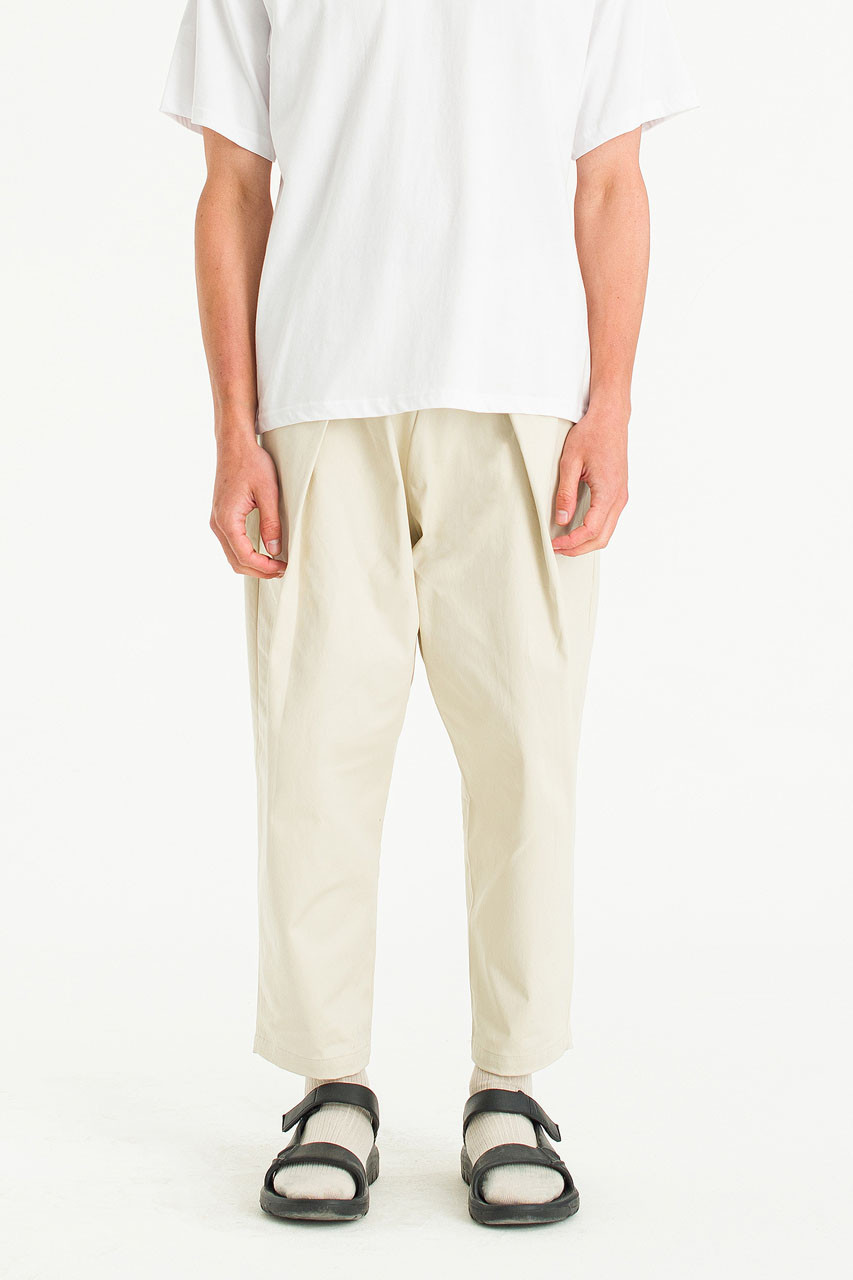 Menswear | Lightweight Wrap Pants, Ivory