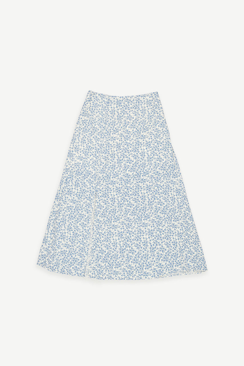 Valerie Floral Skirt, Ivory