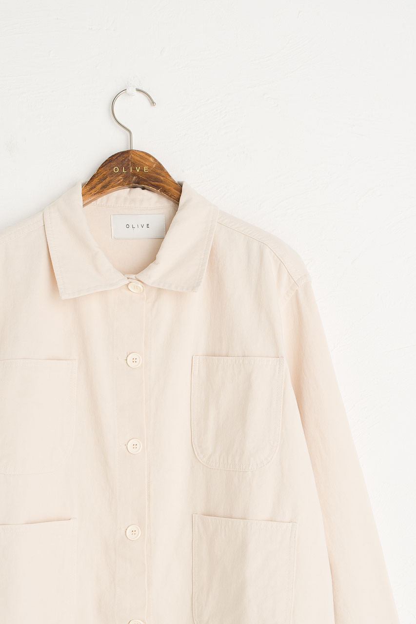 Four Pocket Jacket, Ivory