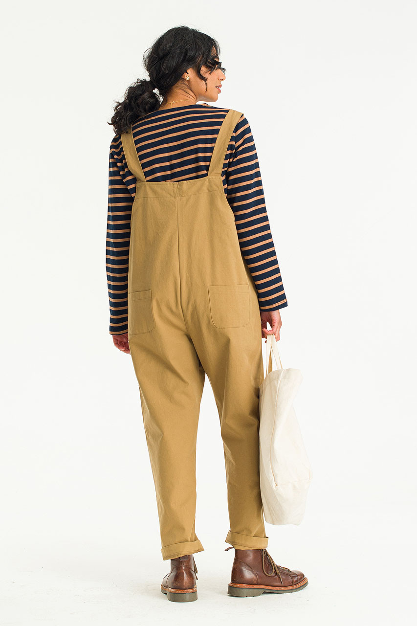 Kyoko Cotton Dungaree, Wood