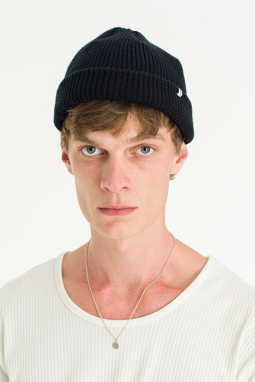Menswear | Fisherman Beanie, Navy