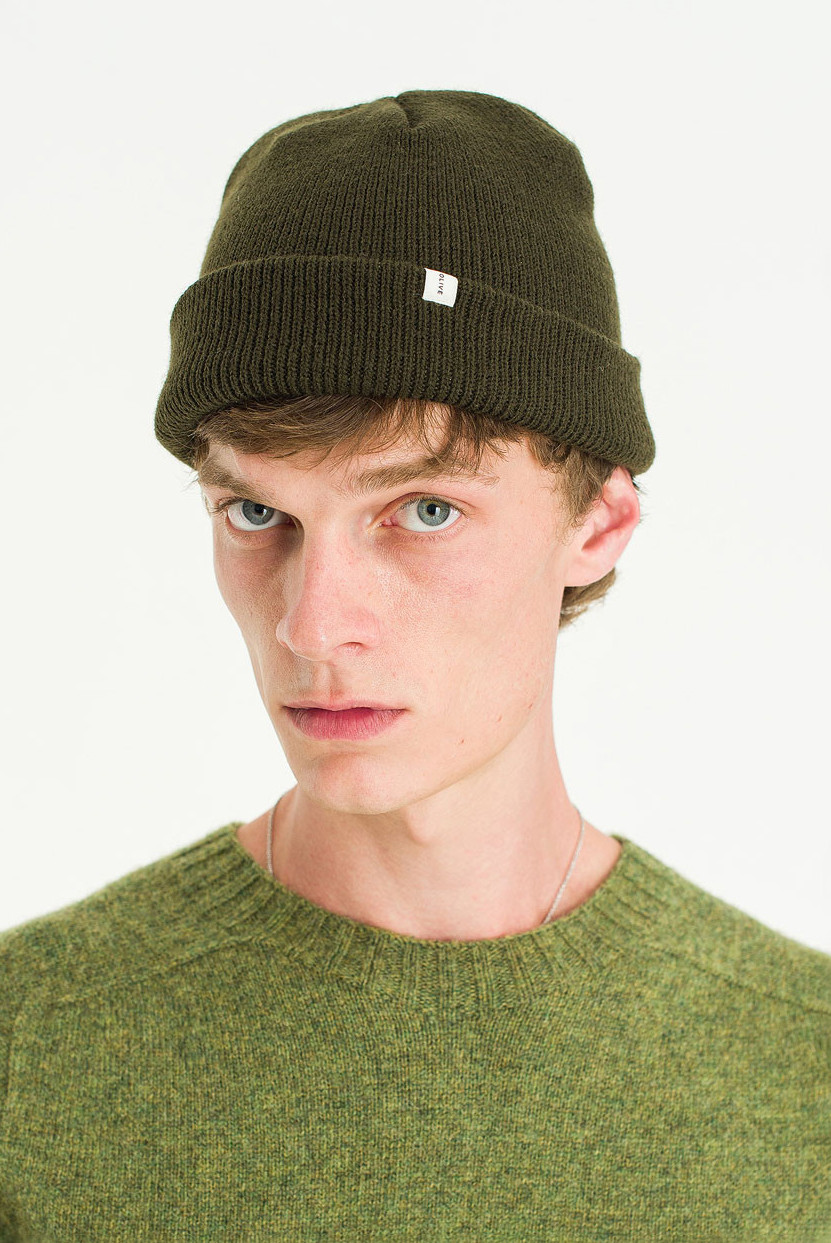 Menswear | Simple Beanie, Khaki