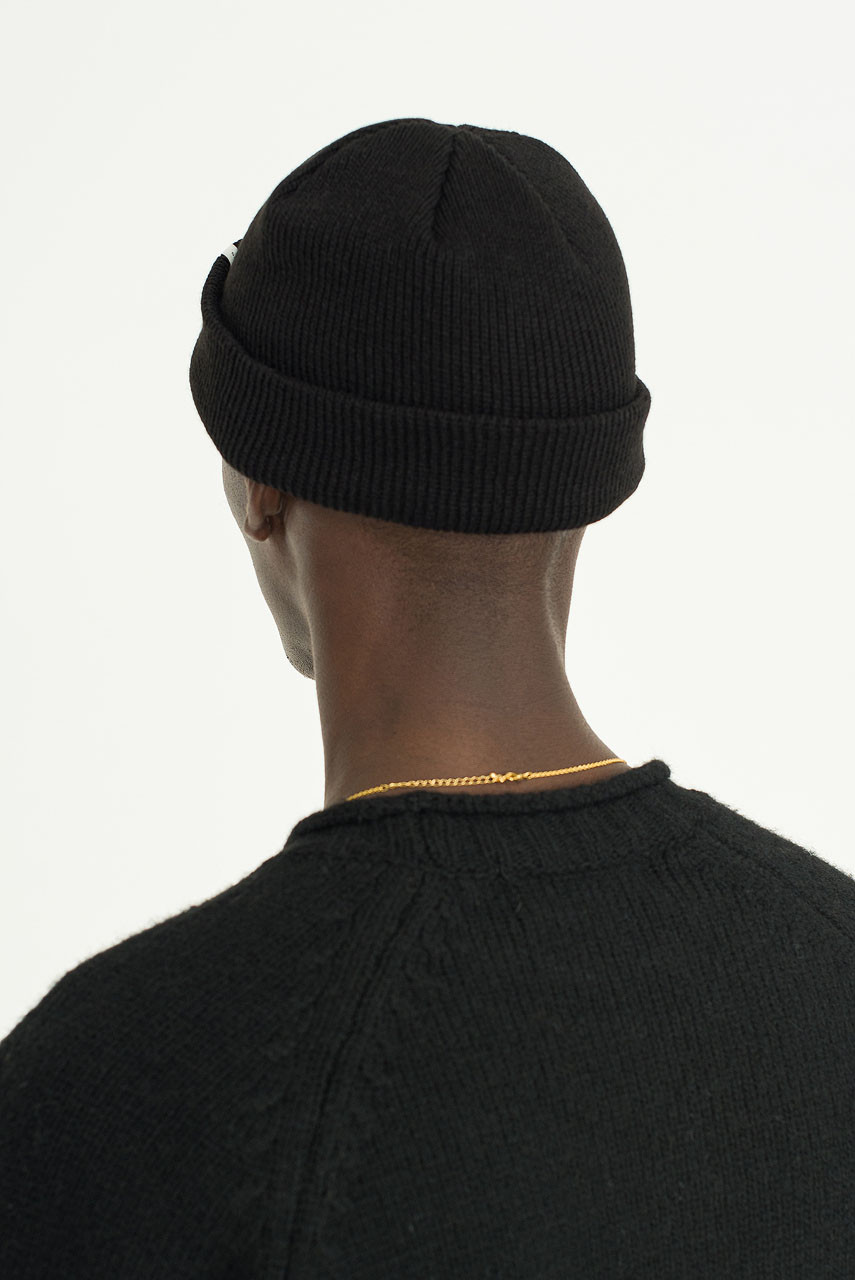 Menswear | Simple Beanie, Black