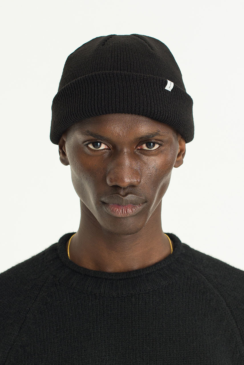 Menswear | Simple Beanie, Black
