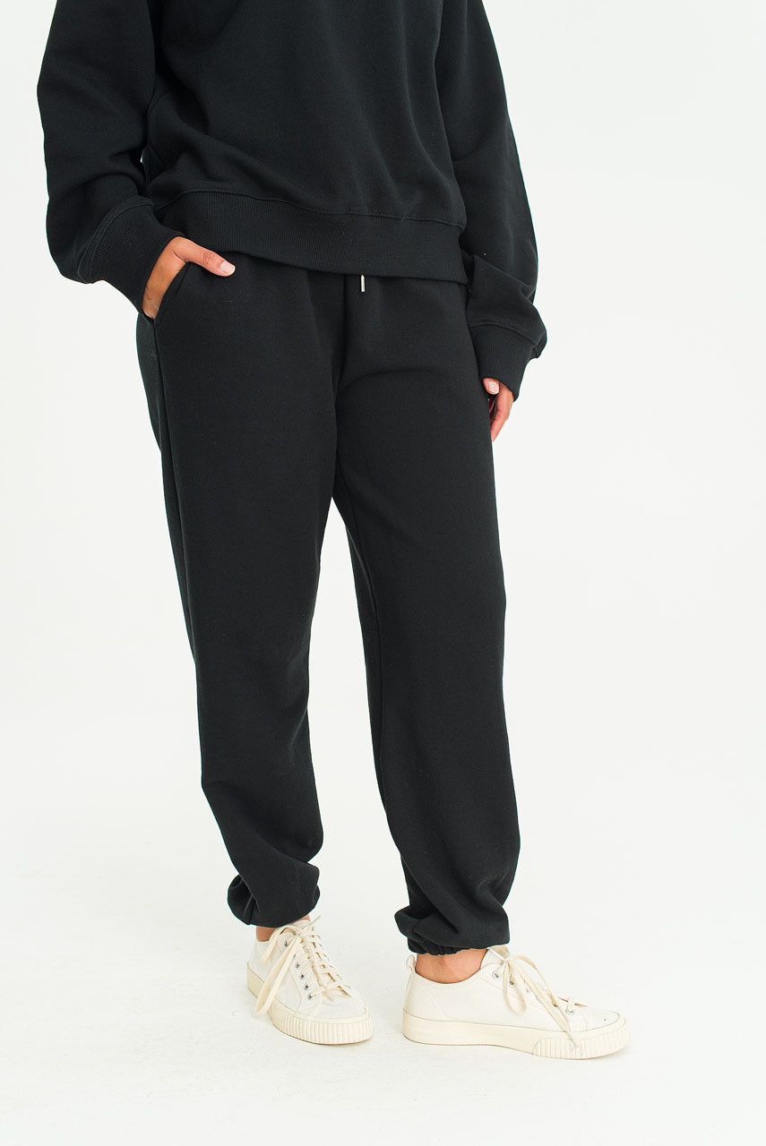 Sweatshirt & Jogger Set, Black