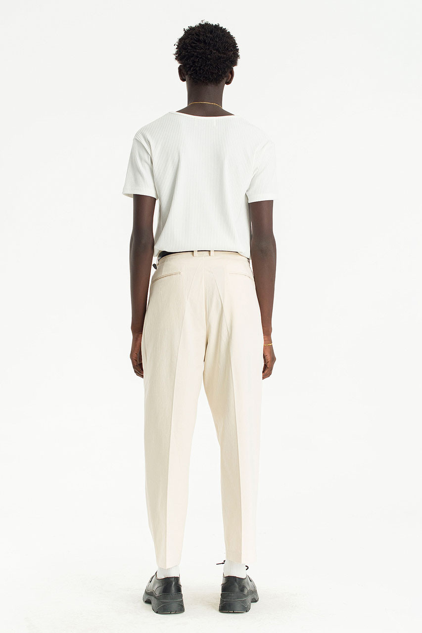 Menswear | Twill Taylor Pants, Cream