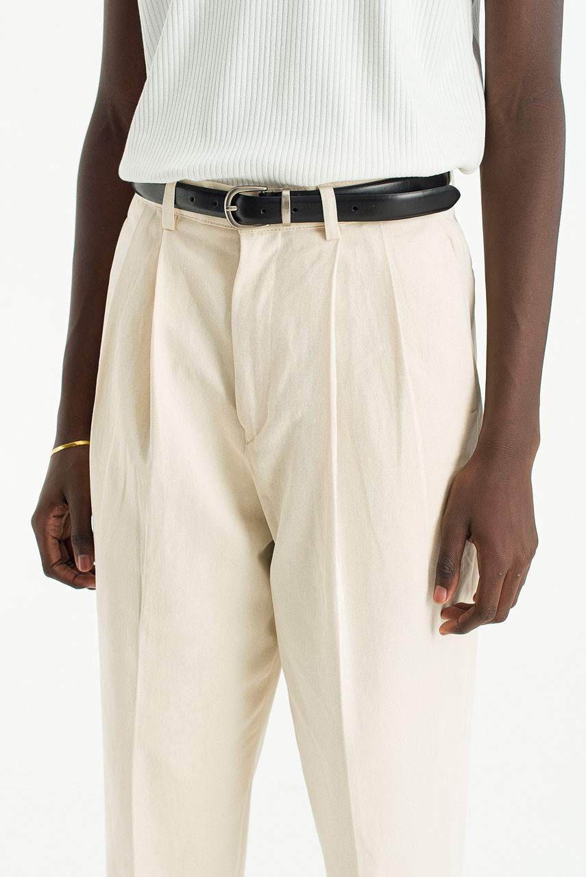 Menswear | Twill Taylor Pants, Cream