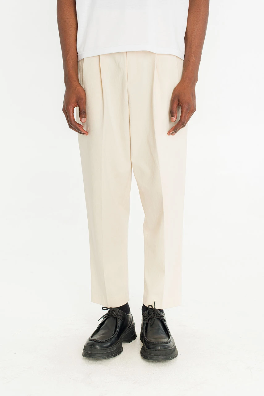 Menswear | Twill Taylor Pants, Cream