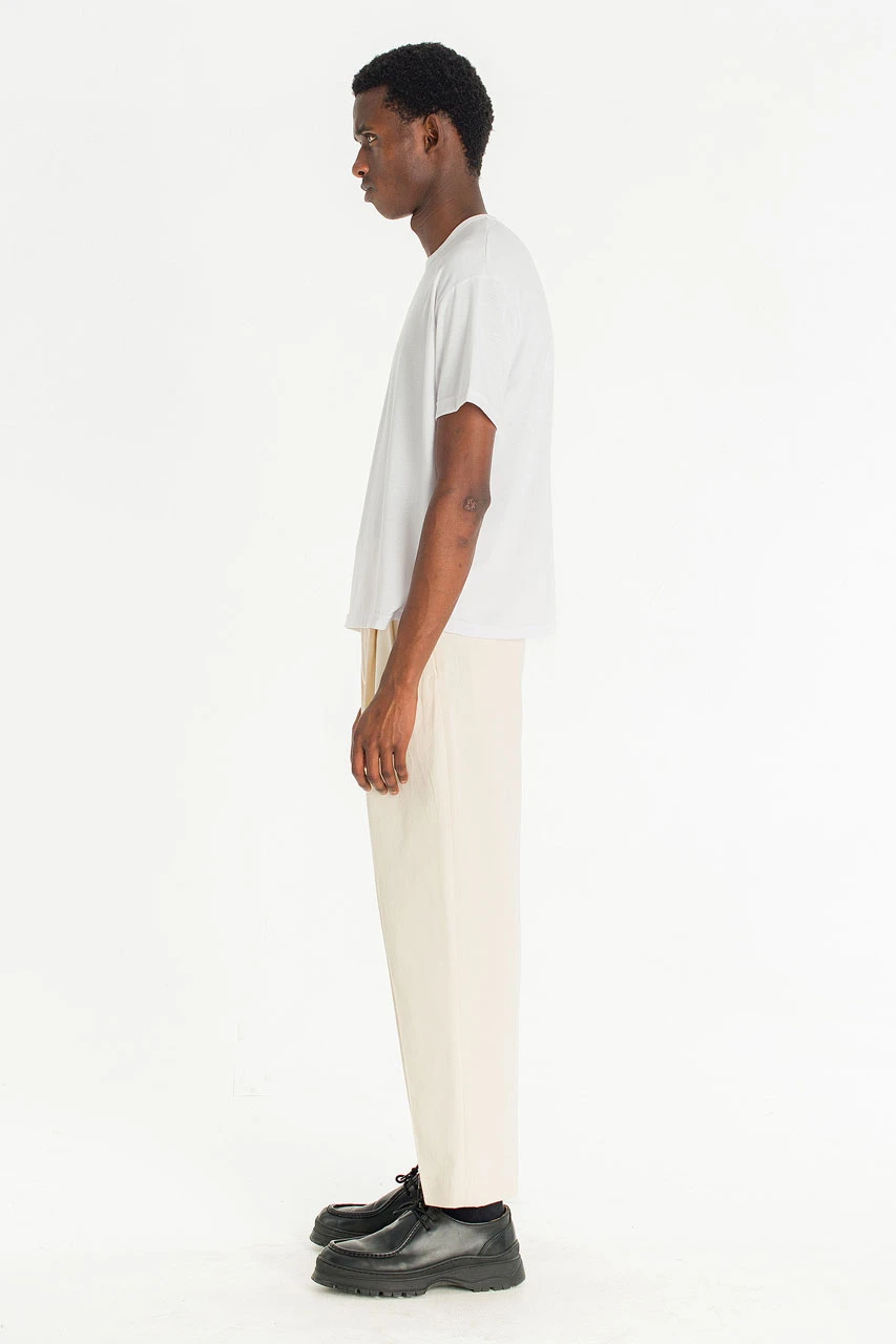 Menswear | Twill Taylor Pants, Cream