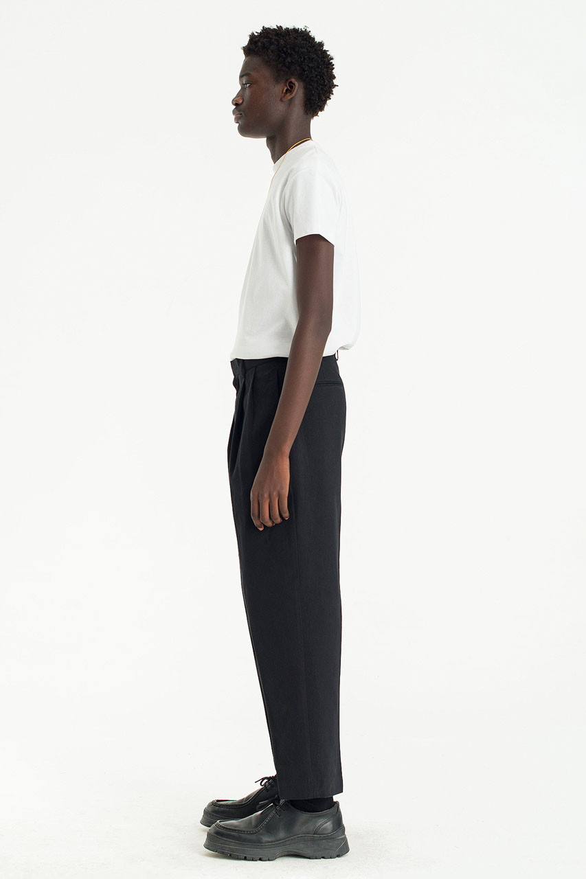 Menswear | Twill Taylor Pants, Black 