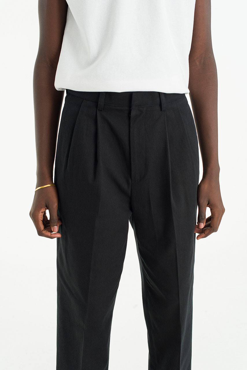Menswear | Twill Taylor Pants, Black 
