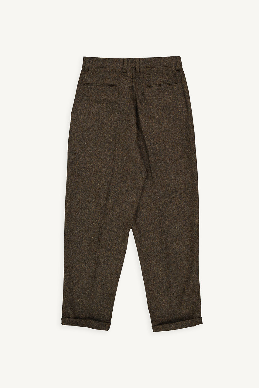 Volk Wool Trousers, Chestnut