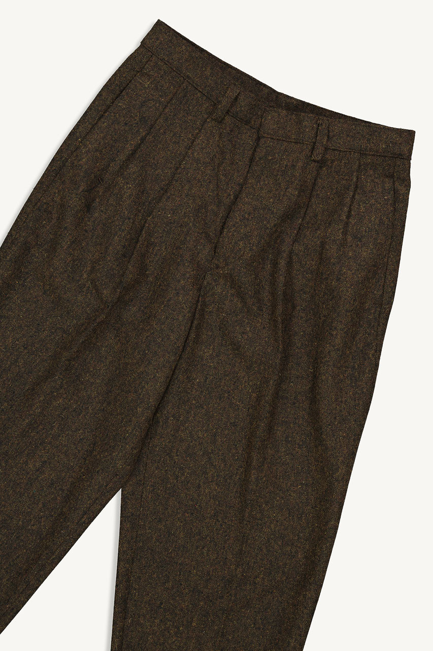 Volk Wool Trousers, Chestnut