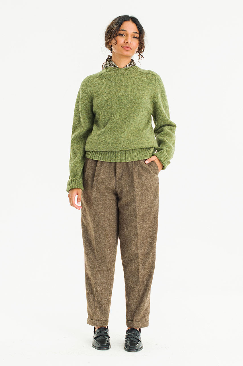 Volk Wool Trousers, Hazel