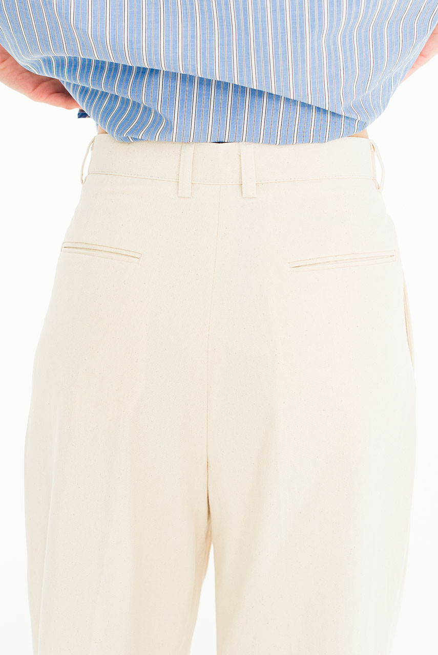 Twill Taylor Pants, Ivory