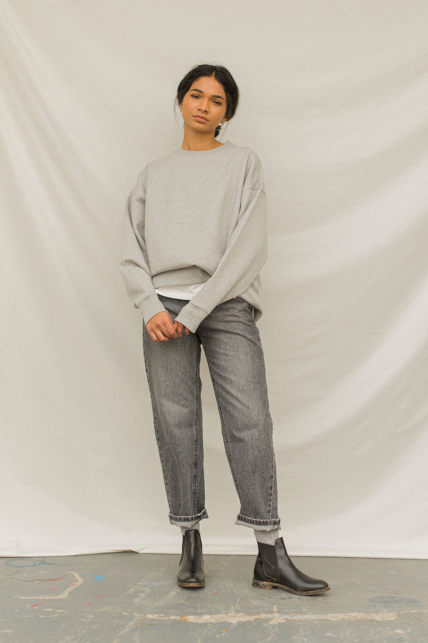 Taco Straight Denim Jean, Charcoal