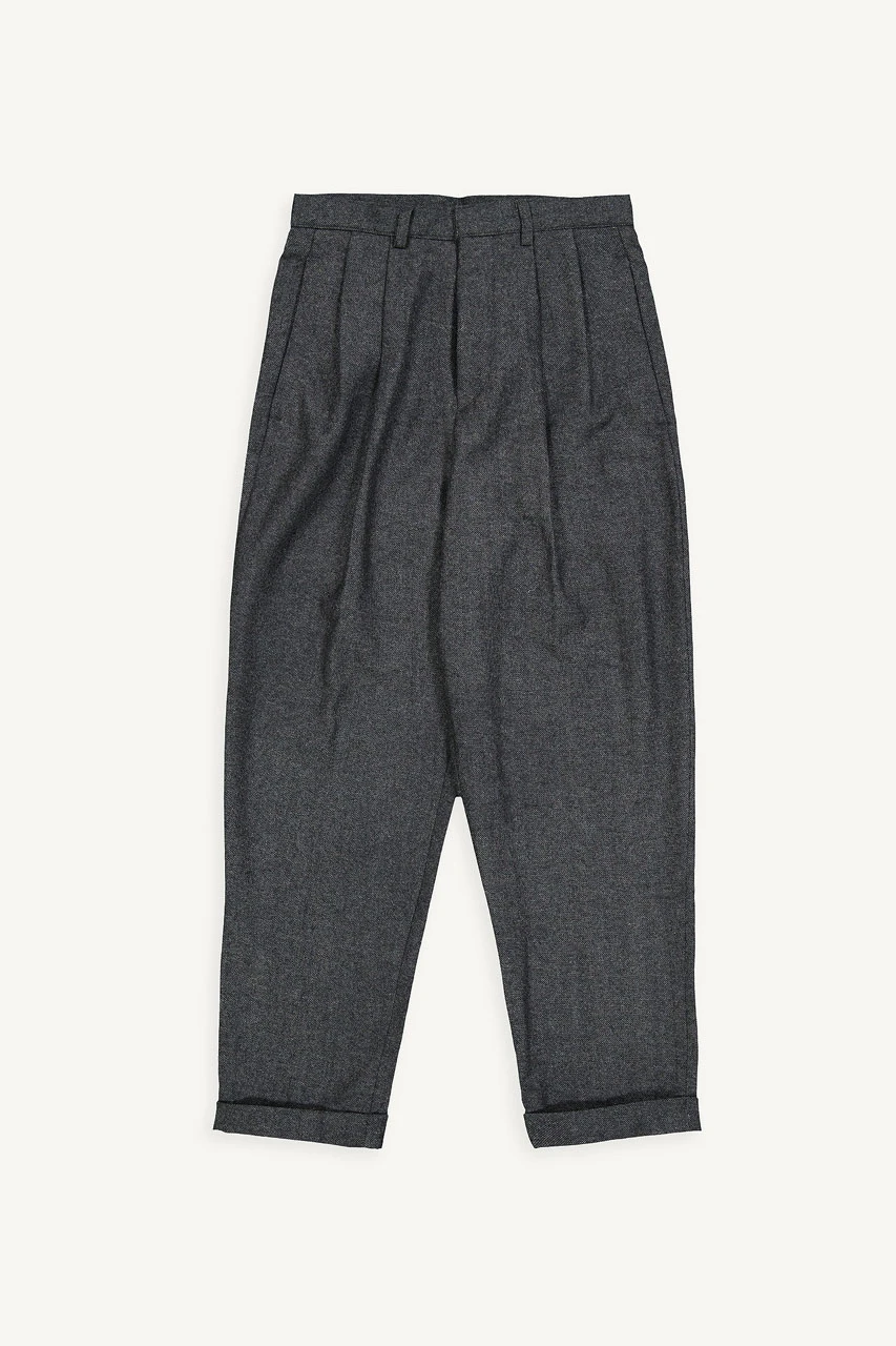 Volk Wool Trousers, Charcoal