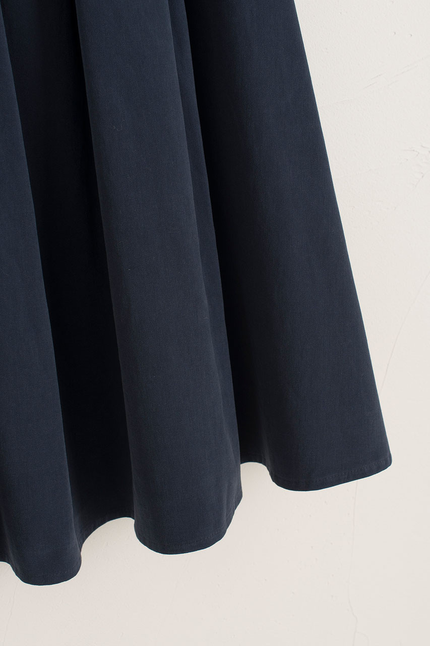 Cotton Workwear Skirt, Navy