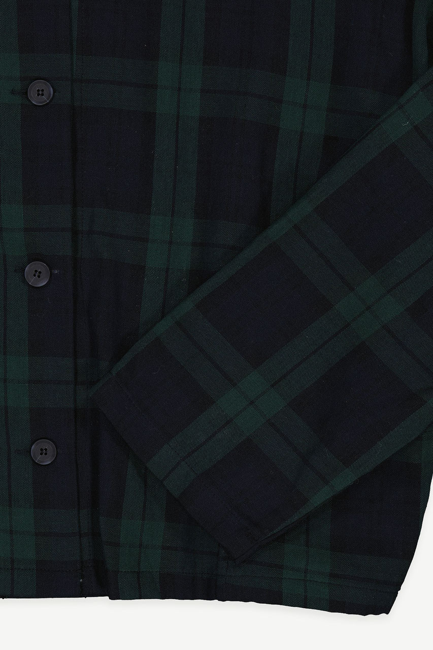 Check Field Jacket, Green