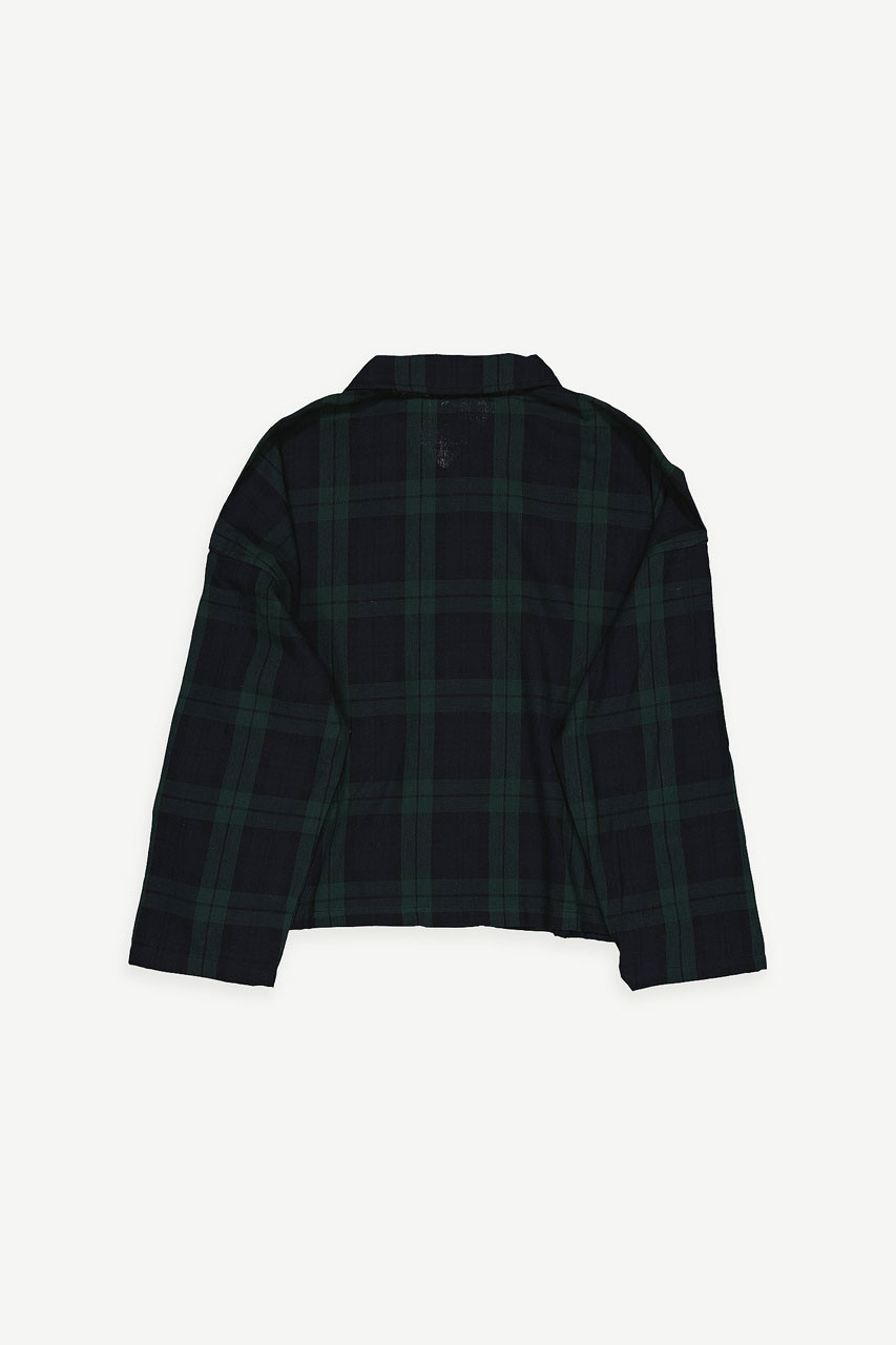 Check Field Jacket, Green
