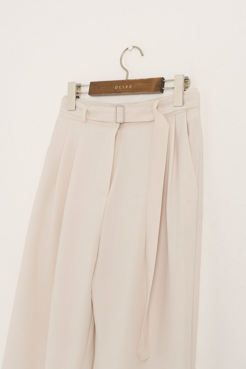 Edi Belted Torusers, Cream