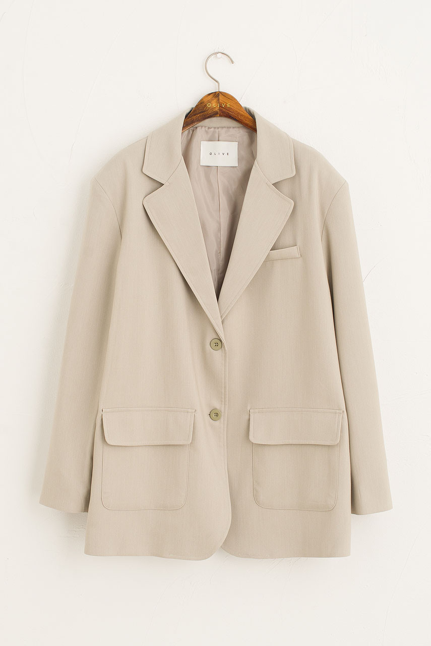 Berin Oversize Jacket, Sage