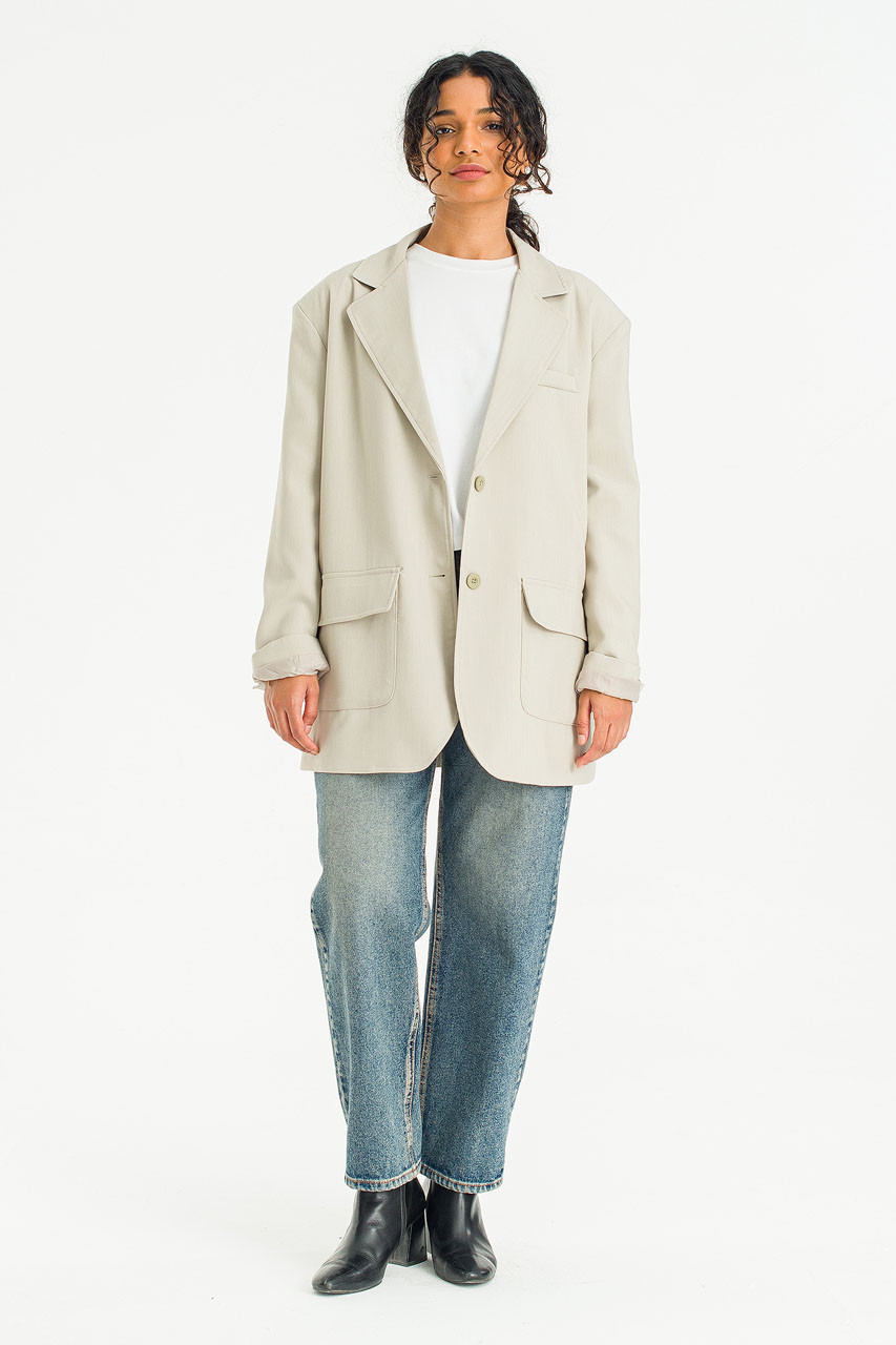 Berin Oversize Jacket, Sage