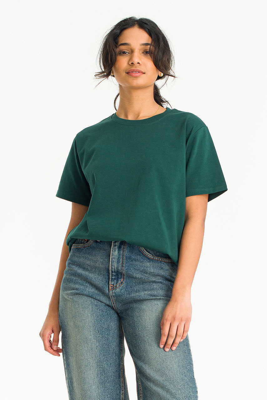 Hana Boy Fit Crew Neck Tee, Water Melon