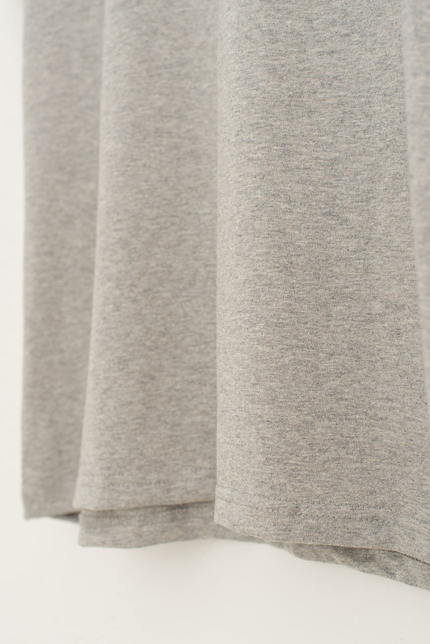 Hana Boy Fit Crew Neck Tee, Mel Grey