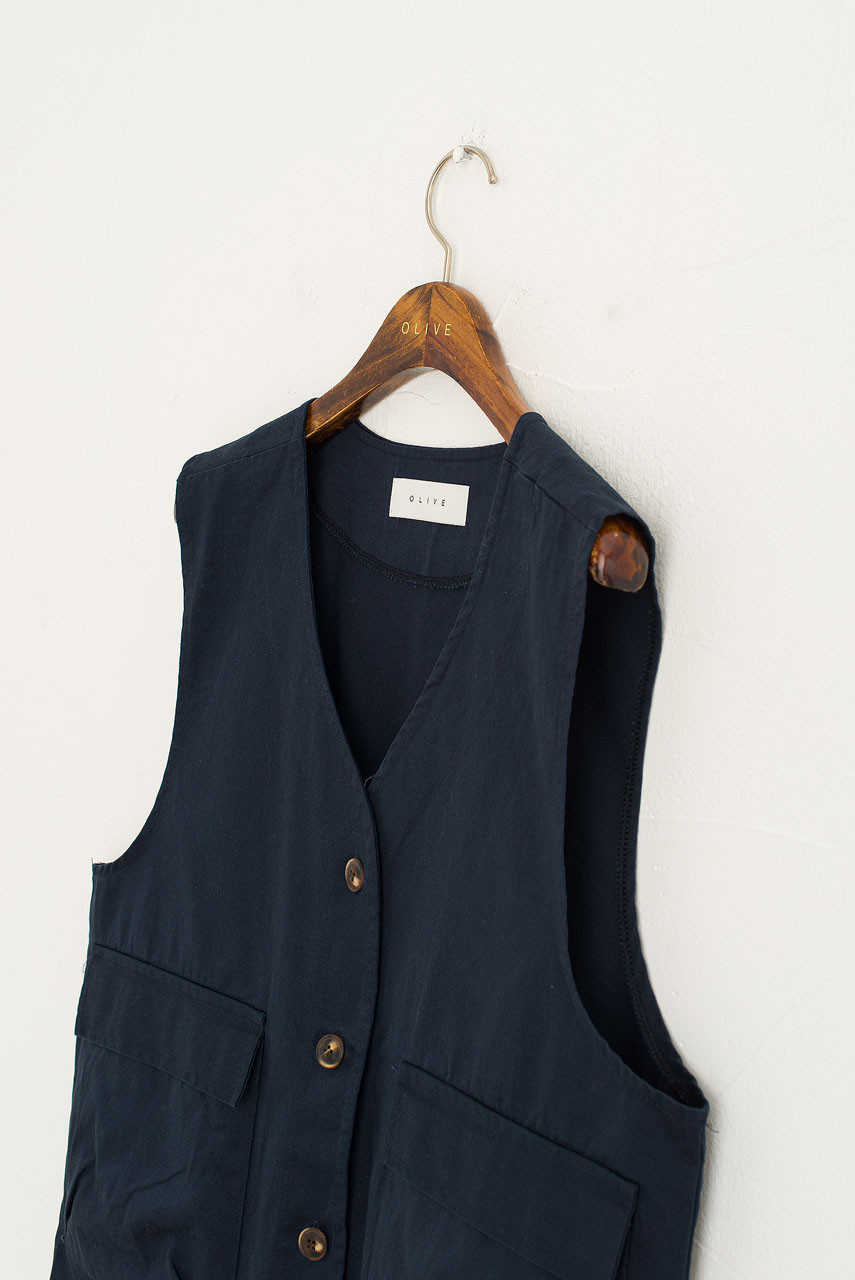 Mountain Waistcoat, Navy