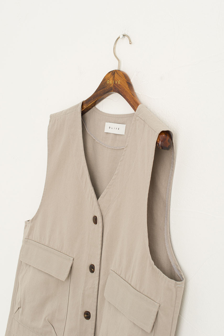 Mountain Waistcoat, Grey