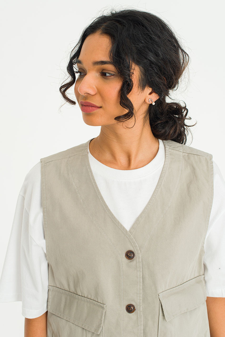 Mountain Waistcoat, Grey