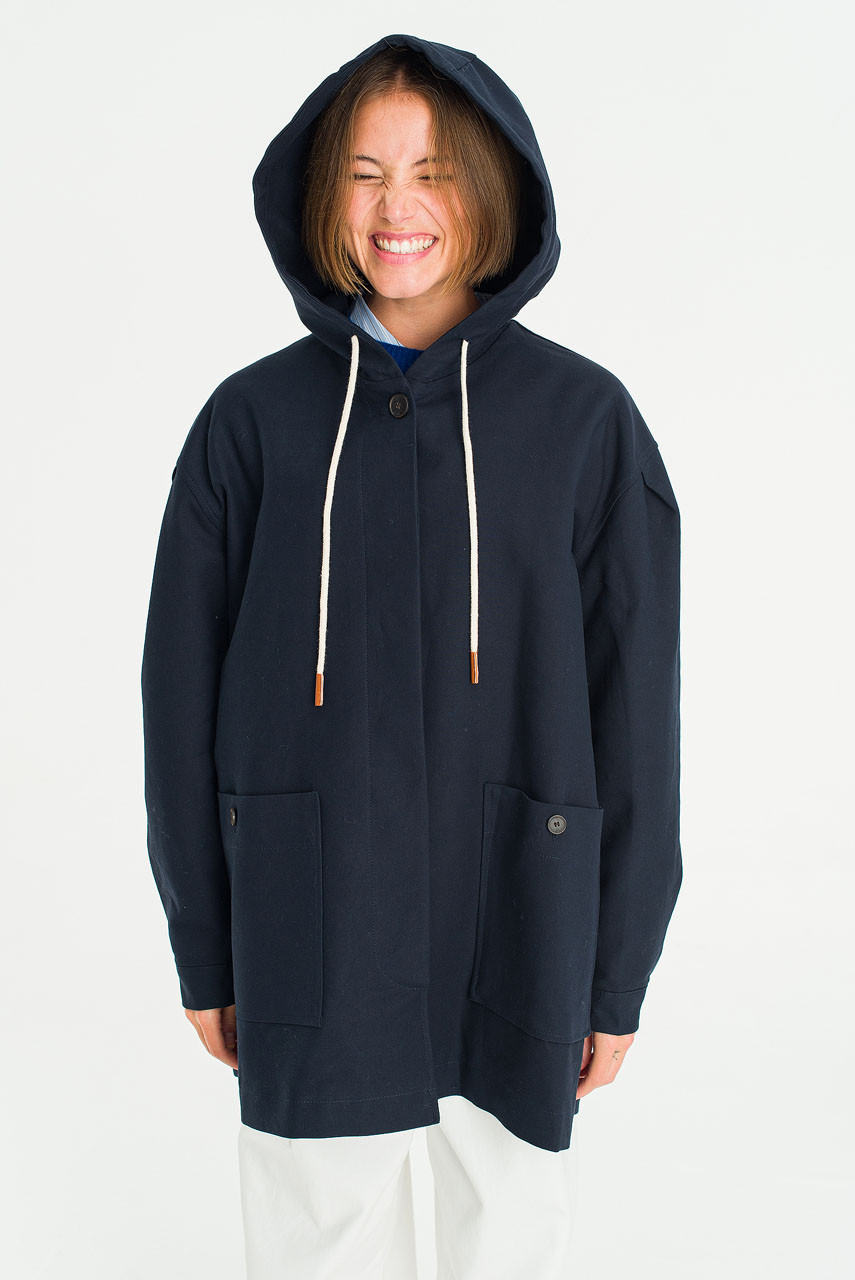Tomach Hoody Jacket, Navy