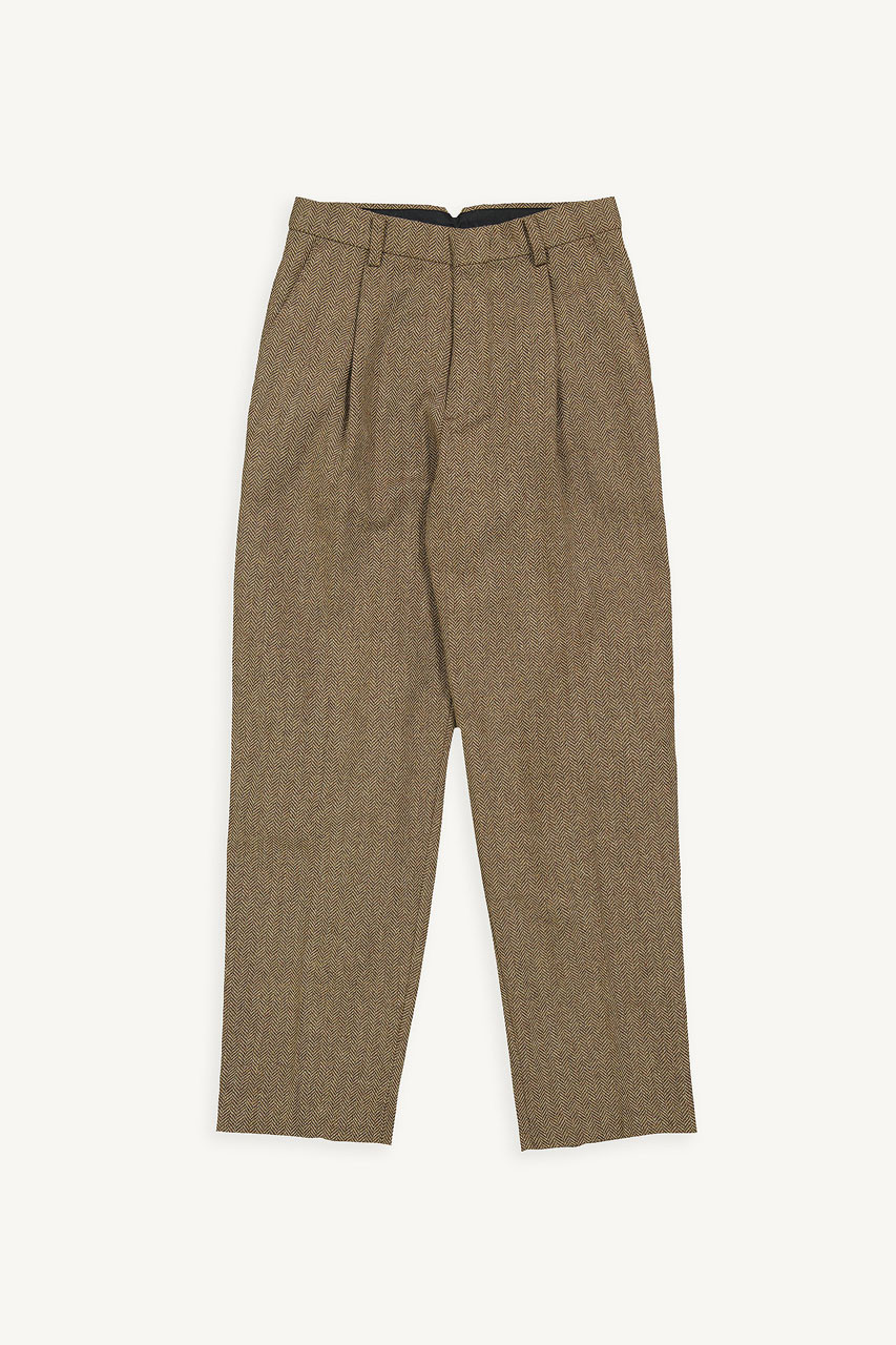 Heiko Wool Trousers, Hazel