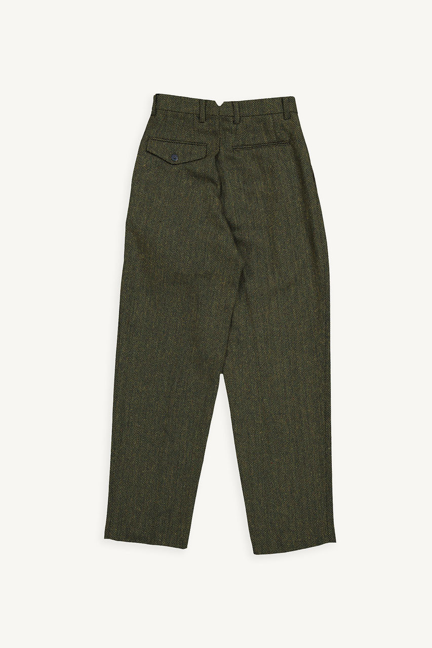 Heiko Wool Trousers, Forest