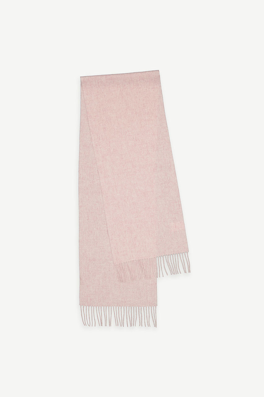 Two Tone Wool Scarf, Pink