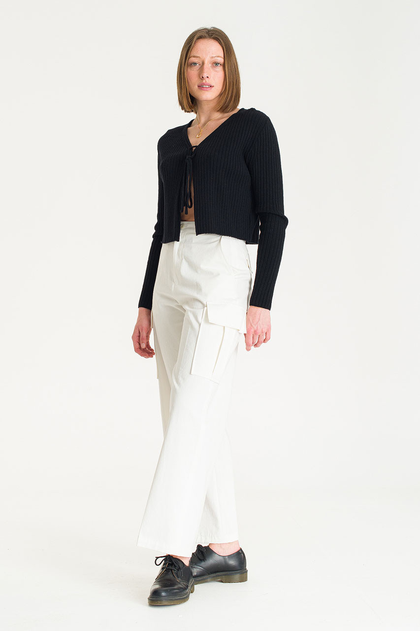 Saka Cargo Pants, Ivory