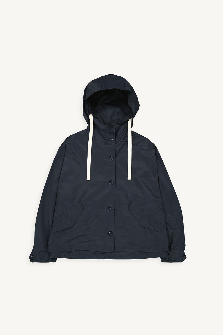 Hiroko Hood Jacket, Navy