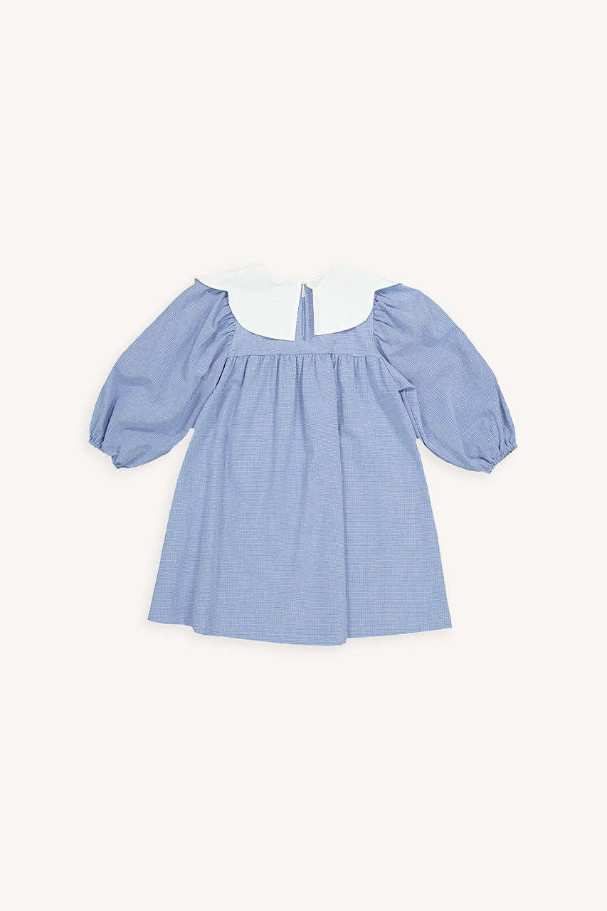 Mini Olive |  Lightweight Sailor Dress, Blue