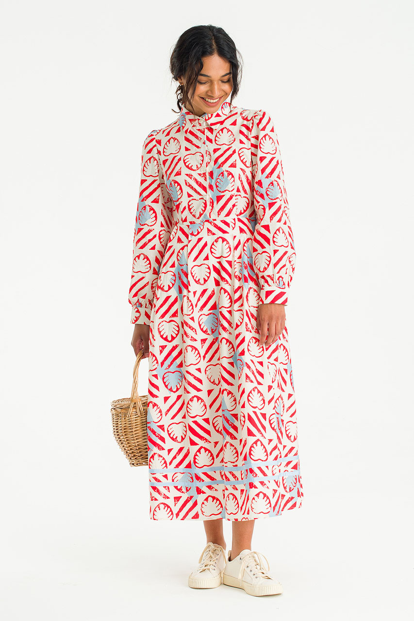 Panel Dress Printed ワンピース herlipto Marbella