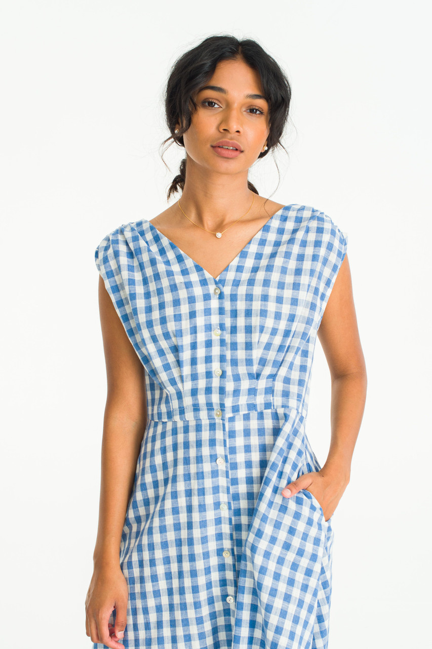 Nelliana Pearl Necklace, 14K Gold Plated