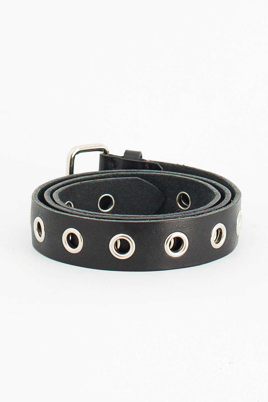 小物 DOA Leather Studs Belt Dorothy Studs Belt, Black