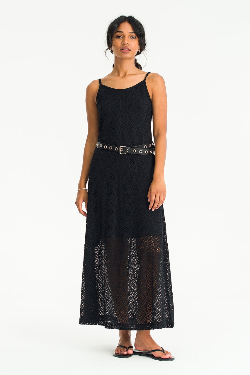 Dorothy Studs Belt, Black